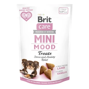 Brit Care Mini Treats Mood 50g - bárány és kender