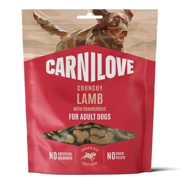 Carnilove Crunchy Snack - Bárány hússal és vörös áfonyával 200g