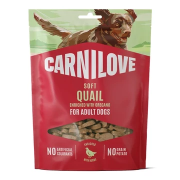 Carnilove Soft Snack fürj oregánóval 200g