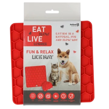 EAT SLOW LIVE LONGER FUN &amp; RELAX LICK MAT PIROS