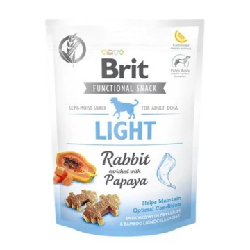 Brit Care Functional Snack Light Rabbit - jutalomfalat nyúl hússal és papayával