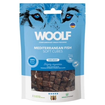 WOOLF főtt mediterrán halkocka 100g
