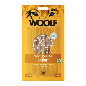 Woolf earth kollagénes rúd nyúl S 90g