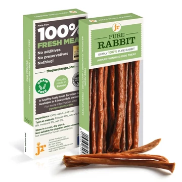 100% nyúlhús stick 50 g, JR Pet Products