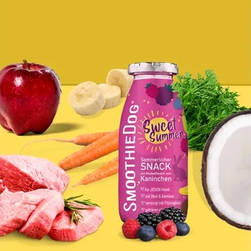 SmoothieDog - Nyúlhús smoothie kutyáknak 250 ml