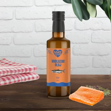 100% Vadlazacolaj kutyáknak és macskáknak - hidegen sajtolt, nyers, 100 ml - BARF LOVE