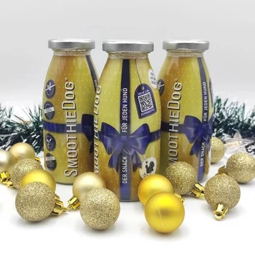 SmoothieDog - Pulykahús smoothie menü kutyáknak 250ml XMAS Edition