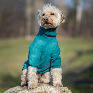 Polár pulóver - kék