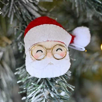  Télapó nyakörvdísz