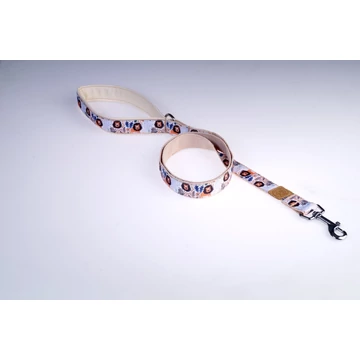 Bézs oroszlános póráz 120 cm