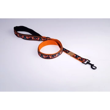 Narancssárga rókás póráz 120 cm