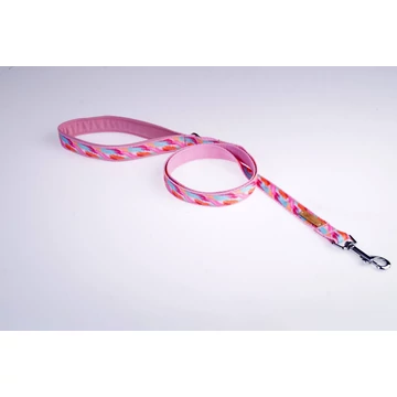Rózsaszín festékpacás póráz 120 cm