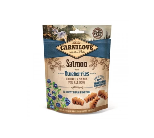 Carnilove Crunchy Snack - Lazac hússal és áfonyával 200g