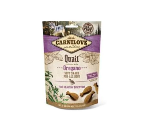 Carnilove Soft Snack fürj oregánóval 200g
