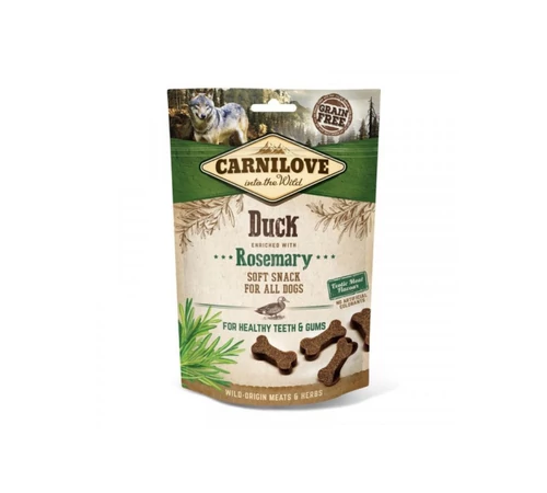 Carnilove Soft Snack  - Kacsával és rozmaringgal 200g