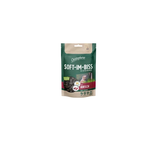 Christopherus Dog Jutalomfalat Grain Free Soft-Im-Biss Szarvas 125g