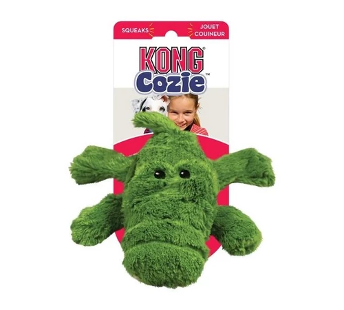 KONG Cozies Brights plüss - Ali aligátor 