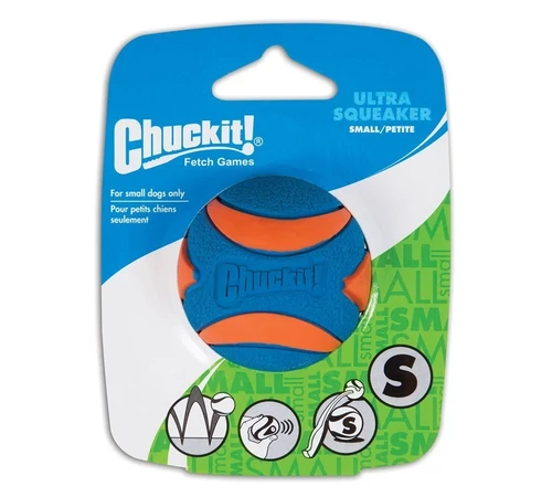 CHUCKIT Ultra Squeaker Sípolós Labda (S)
