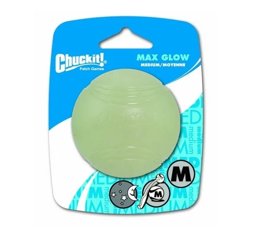 Chuckit Max Glow fluoreszkáló labda (M)