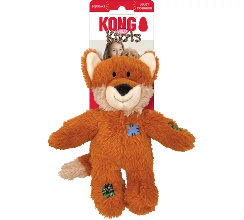 KONG wildknots róka plüss 
