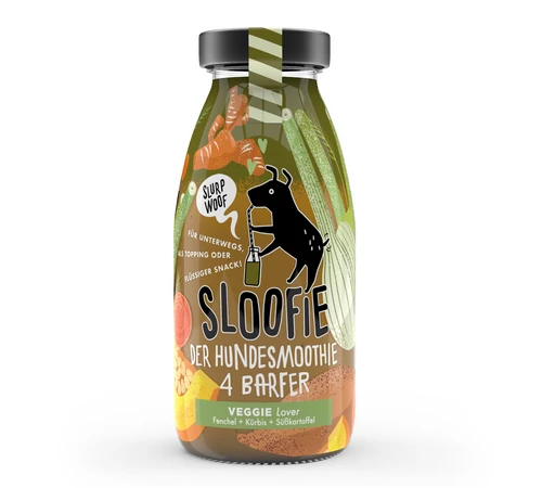 SLOOFIE - VEGGIE LOVER (Édeskömény, sütőtök, édesburgonya) 250 ml