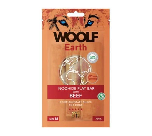 Woolf earth kollagénes rúd marha M 90g