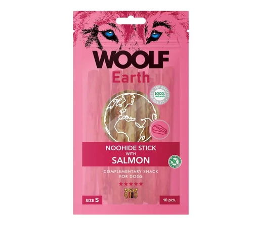 Woolf earth kollagénes rúd lazac S 90g