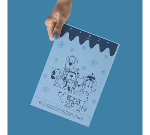 Bag Organi kutyajó zacskó sétákhoz - azul