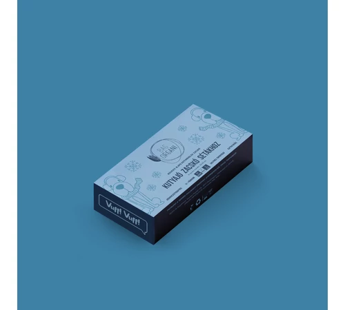 Bag Organi kutyajó zacskó sétákhoz - azul box