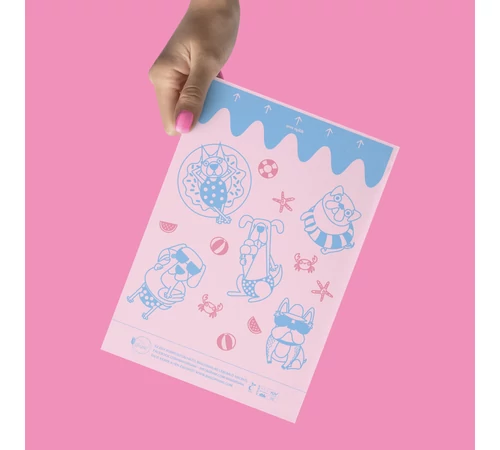 Bag Organi kutyajó zacskó sétákhoz - bubble gum