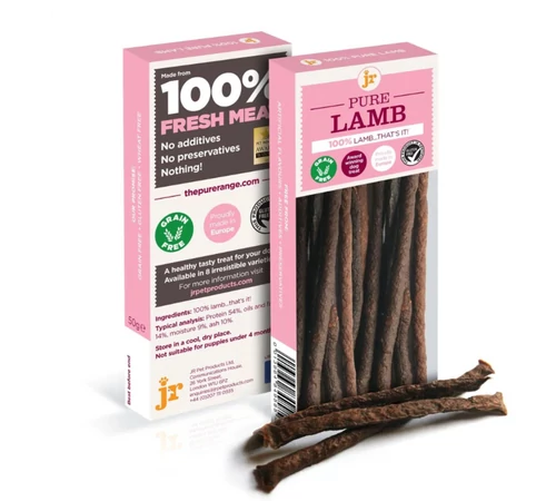 100% bárányhús stick 50 g, JR Pet Products