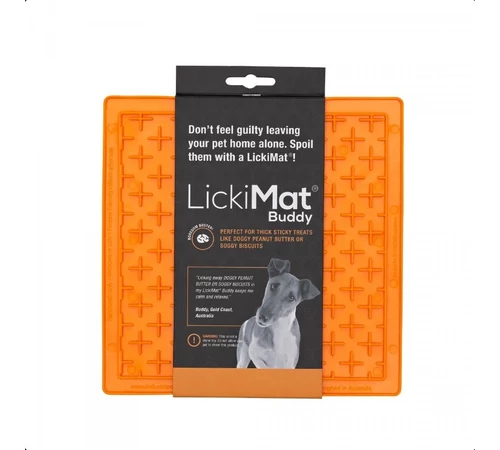 LickiMat® CLASSIC BUDDY™ - narancs
