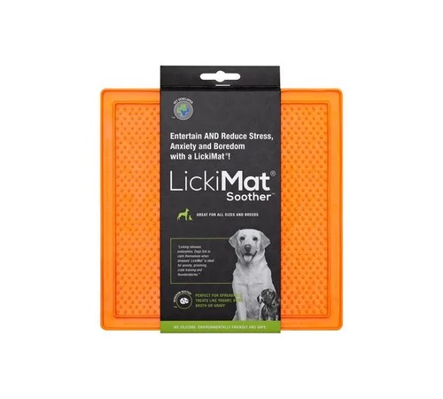 LickiMat® CLASSIC SOOTHER™ - narancs