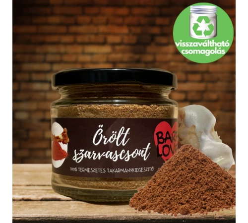 100% őrölt szarvascsont 150 g, BARF LOVE