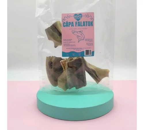 Cápa falatok kutyáknak - kiváló fogtisztító 100 g - BARF LOVE