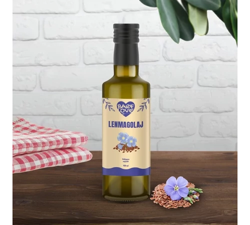100% Lenmagolaj kutyáknak, hidegen sajtolt 100ml - BARF LOVE