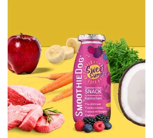 SmoothieDog - Nyúlhús smoothie kutyáknak 250 ml