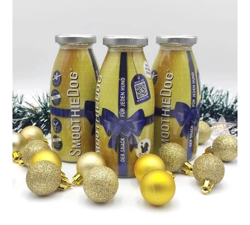 SmoothieDog - Pulykahús smoothie menü kutyáknak 250ml XMAS Edition