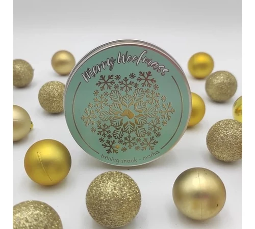 Tréning snack kutyáknak - marhatüdő mini - BARF LOVE | XMAS LIMITED EDITION