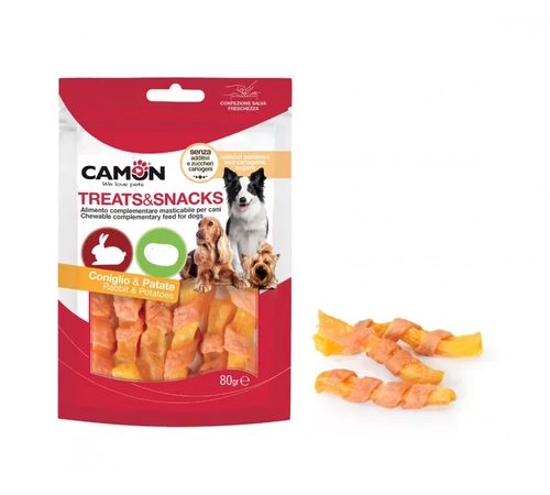 Camon nyulas édesburgonyás snack 80gr