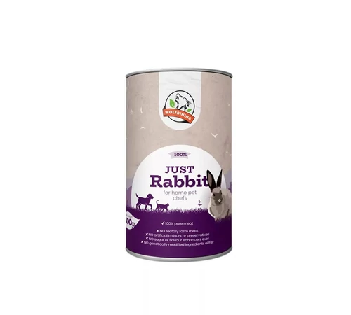 NYÚL 100% párolt hús és belsőség kutyáknak 400g