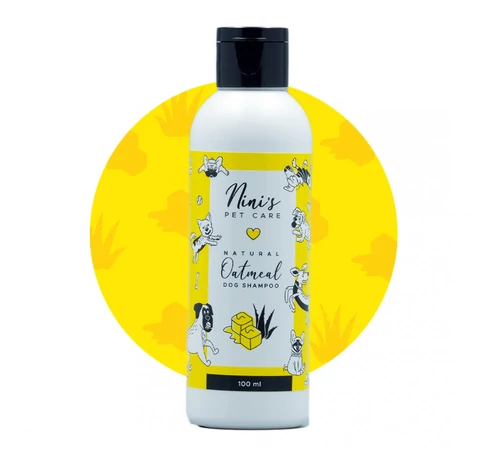 Hipoallergén kutyasampon Nini's Pet Care &quot;Krém karamell&quot; 100ml teszter