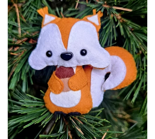 Mókus nyakörvdísz