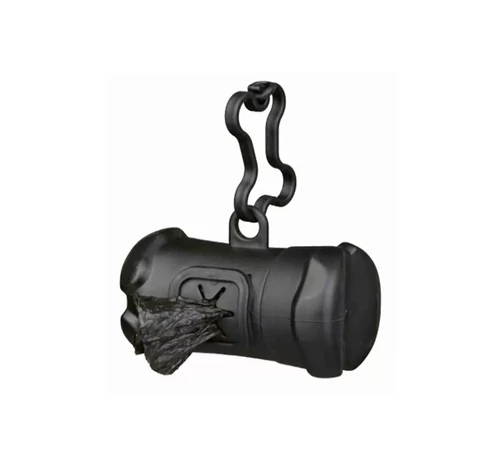 Trixie műanyag zacskótartó - fekete