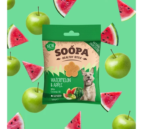SOOPA Healthy Bites - görögdinnyével és almával 50 g