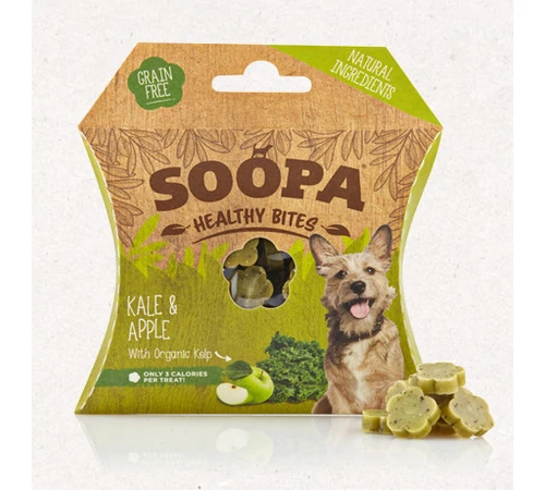 SOOPA Healthy Bites - fodros kellel és almával 50 g