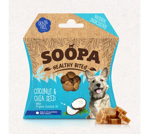 SOOPA Healthy Bites - kókusszal és chia maggal 50g