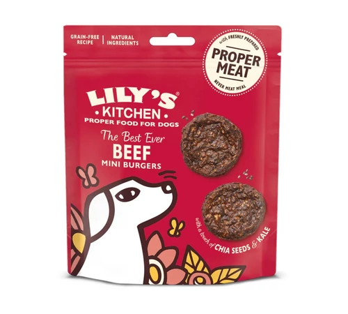 Lily's Kitchen Burger - marhahússal 70g