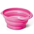 Kép 1/3 - Szétnyitható tál utazáshoz kicsi - pink